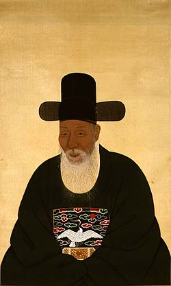 https://upload.wikimedia.org/wikipedia/commons/thumb/1/1b/Korea-Portrait_of_Kim_Jangsaeng.jpg/250px-Korea-Portrait_of_Kim_Jangsaeng.jpg