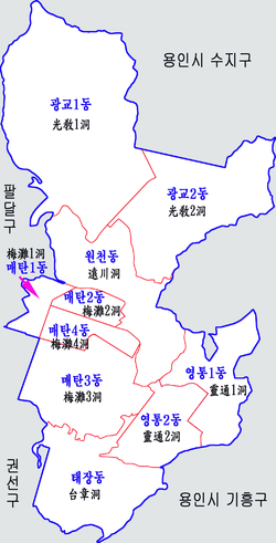 https://upload.wikimedia.org/wikipedia/commons/thumb/b/b9/Suwon-yeongtong.png/250px-Suwon-yeongtong.png